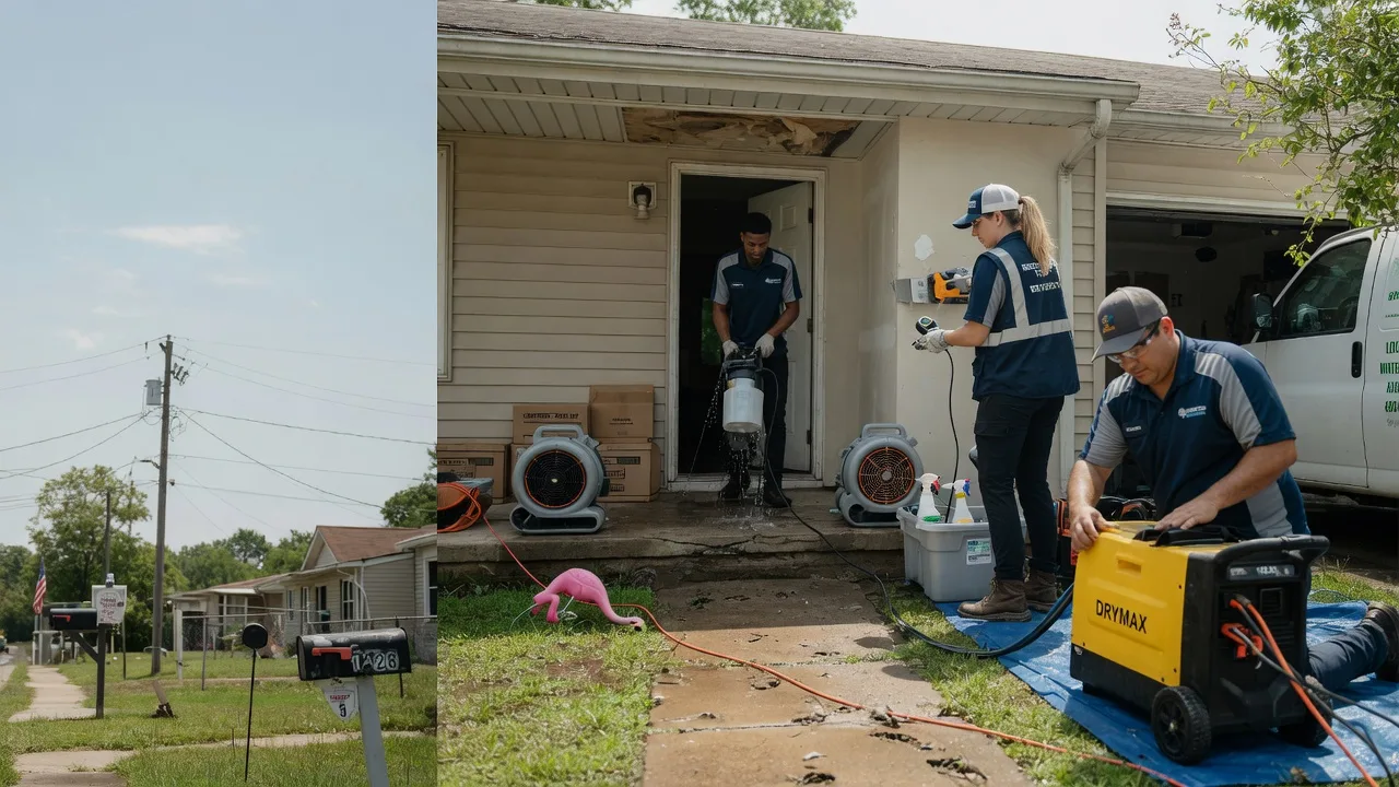Storm Damage Water Removal in Glenwood, IA near me
